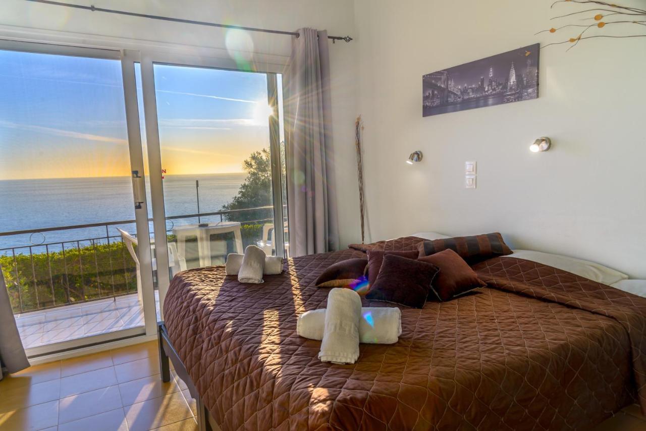 So Ionian Getaways Apartment อากิออส กอร์ดิออส ภายนอก รูปภาพ
